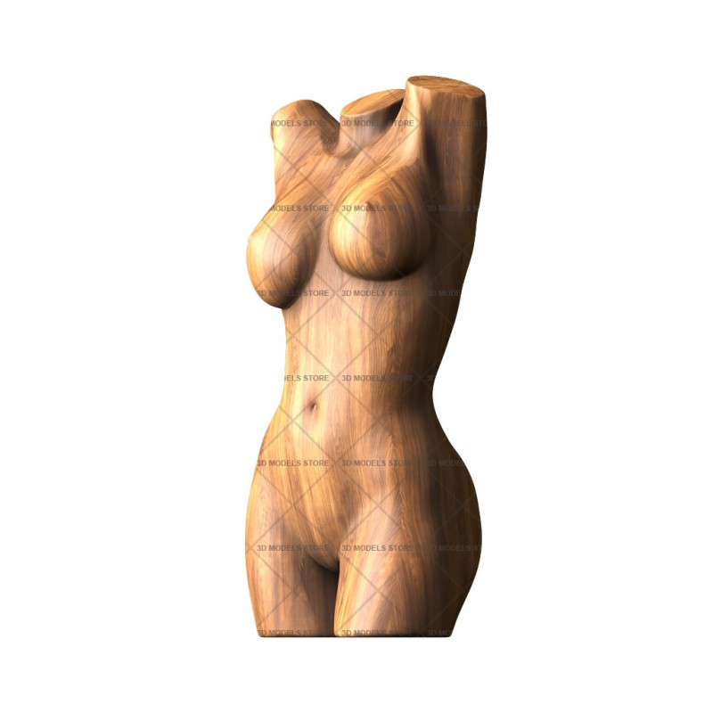 Скульптура, 3d модель для ЧПУ