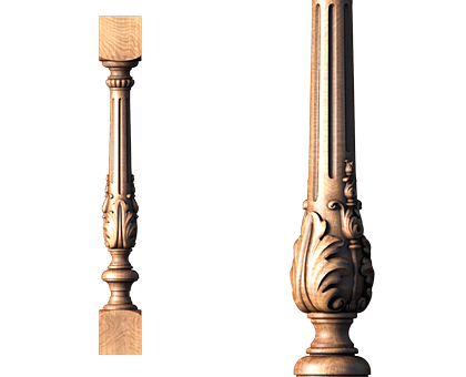 Балясина, балясины 3D (stl) модели
