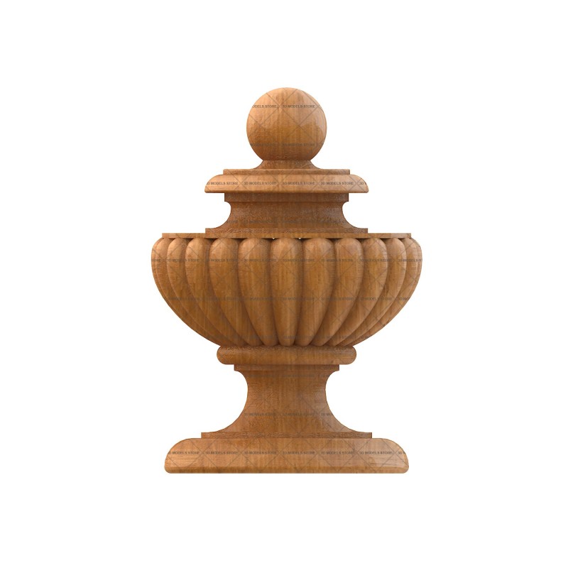 Навершие, 3d модель для ЧПУ