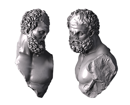 Геракл, 3d модель для ЧПУ