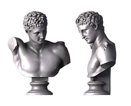 Гермес Хаксли, 3d модель для ЧПУ