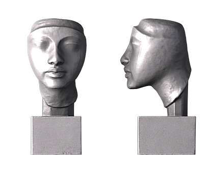 Принцесса, дочь Эхнатона Меритатен, 3d модель для ЧПУ