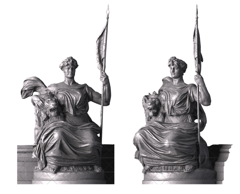 Арка Синквантер в Восточной Фландрии, 3d модель для ЧПУ