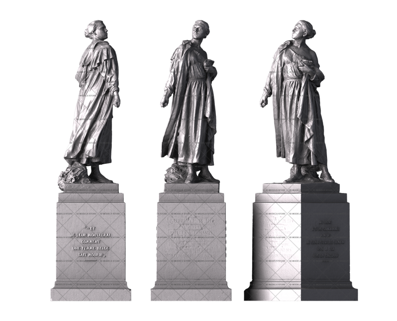 Габриэль Петит, 3d модель для ЧПУ