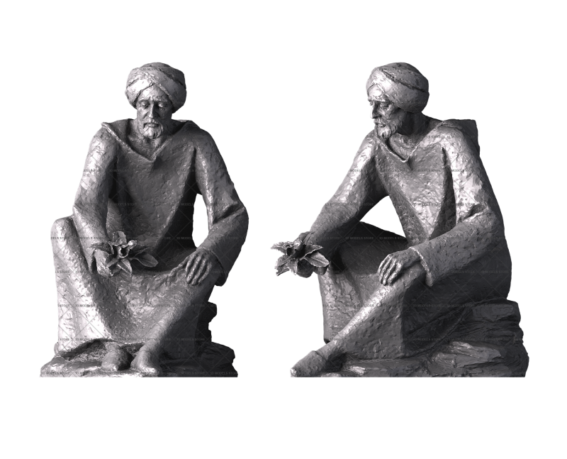 Ибн аль-Байтар, 3d модель для ЧПУ