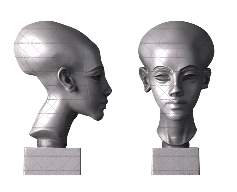 Принцесса Арманы, 3d модель для ЧПУ