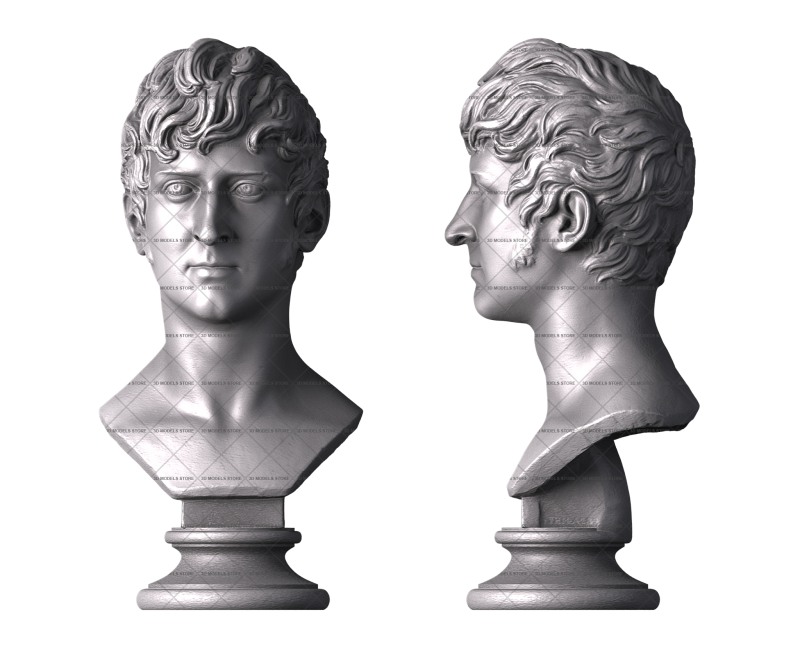 Винченцо Камуччини, 3d модель для ЧПУ