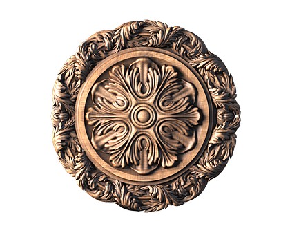 Розетка, 3d модель для ЧПУ