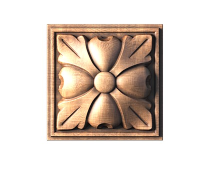 Розетка, 3d модель для ЧПУ