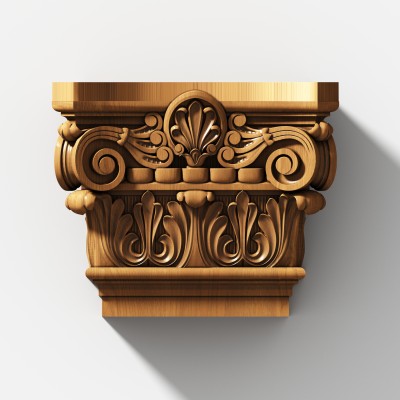 Капители 3D модели