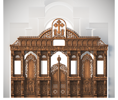 Иконостасы 3D модели