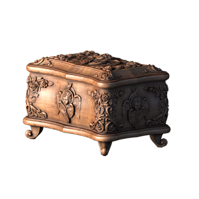 Шкатулки 3D модели
