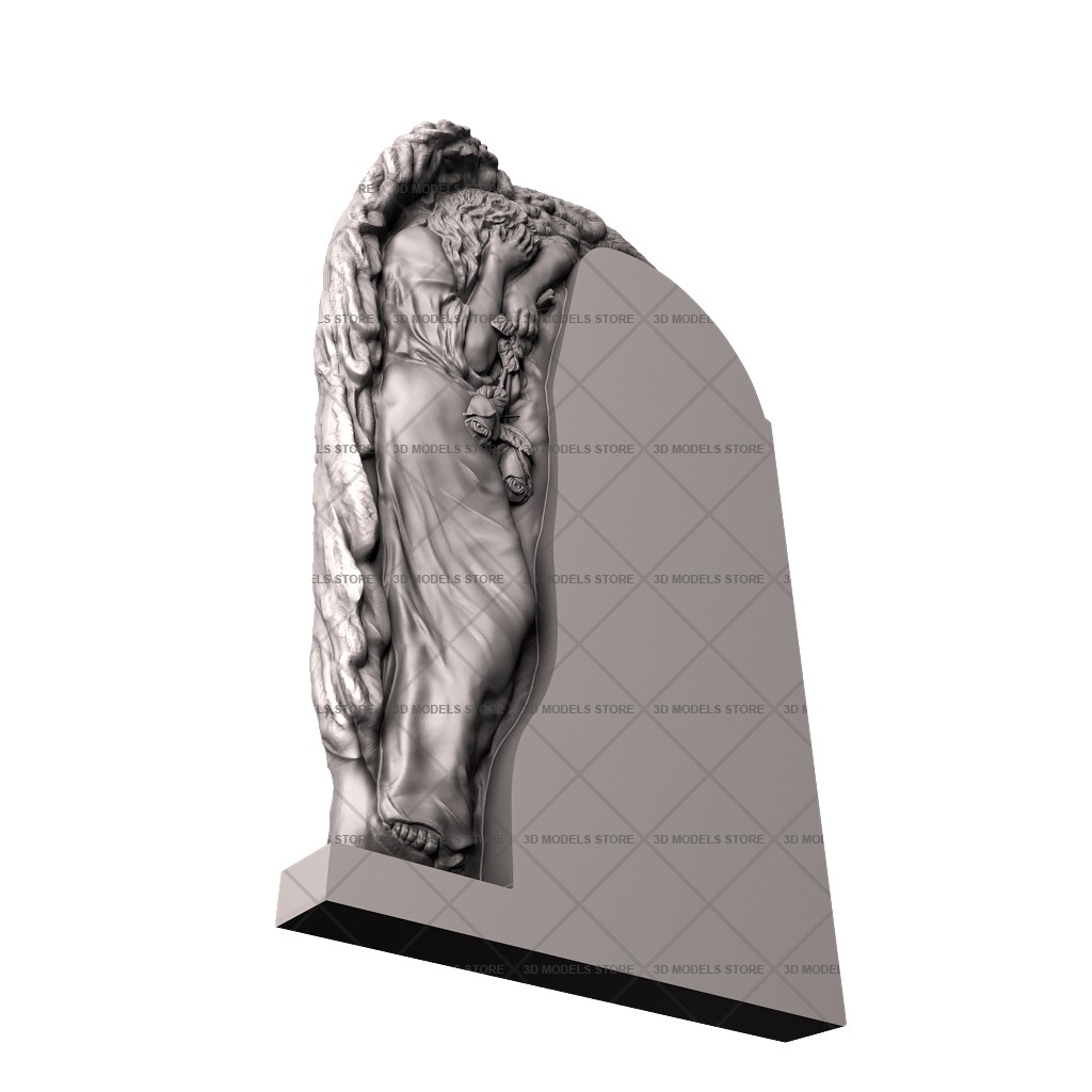 Памятник, 3D (stl) модель