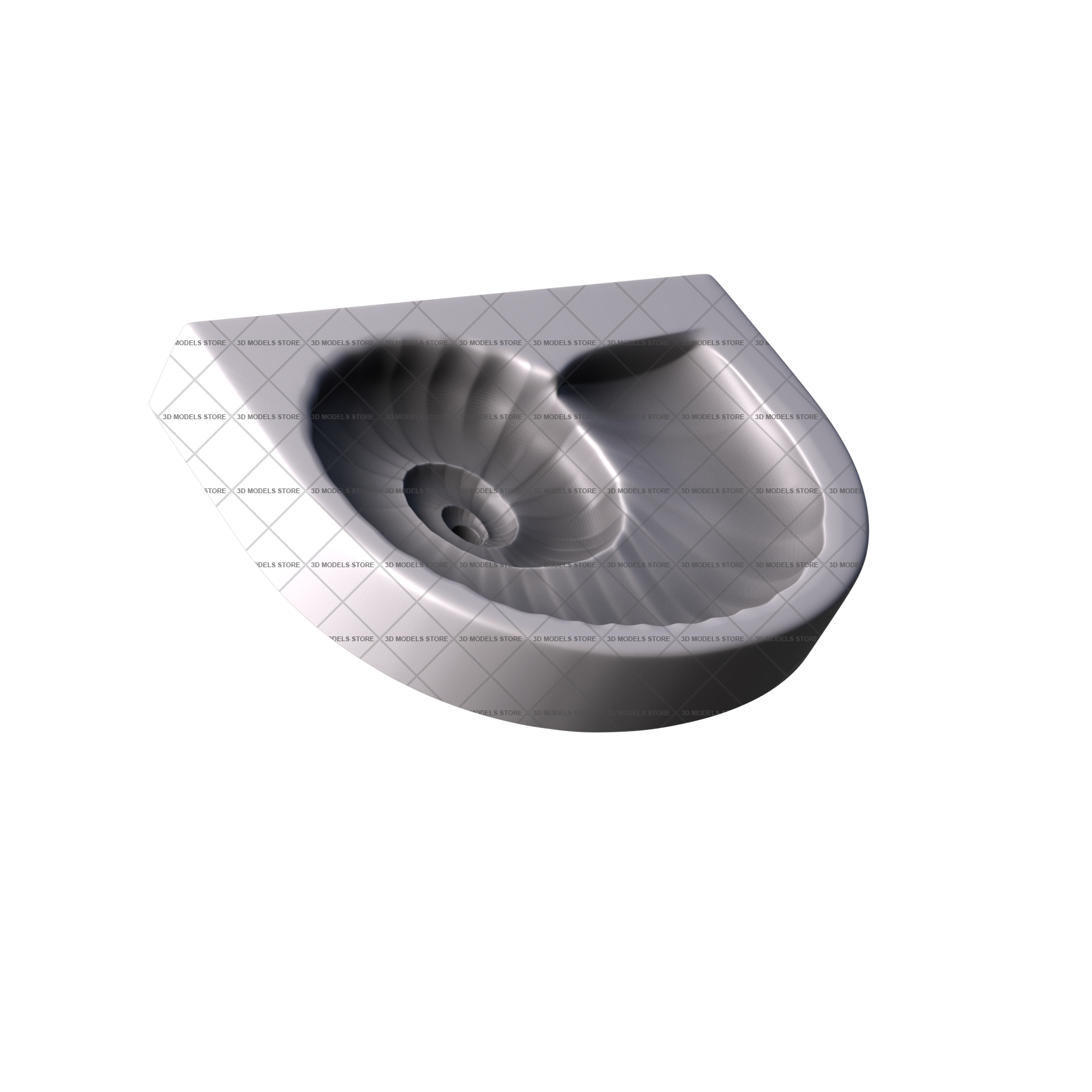 Раковина, 3D (stl) модель