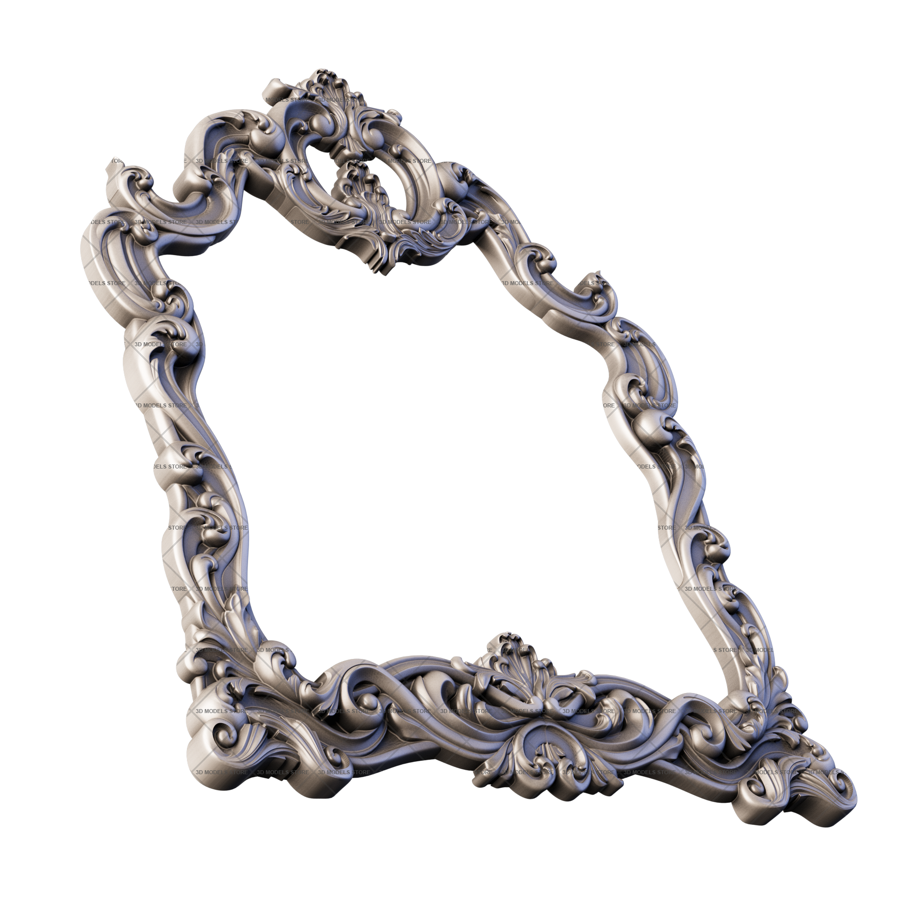Рама резная, 3D (stl) модель