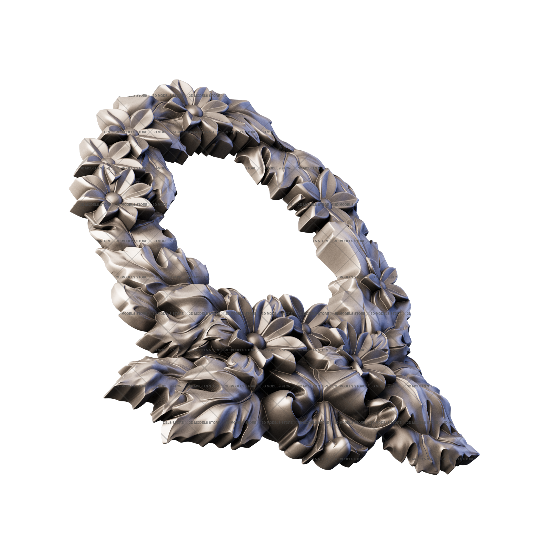 Рама венок, 3D (stl) модель